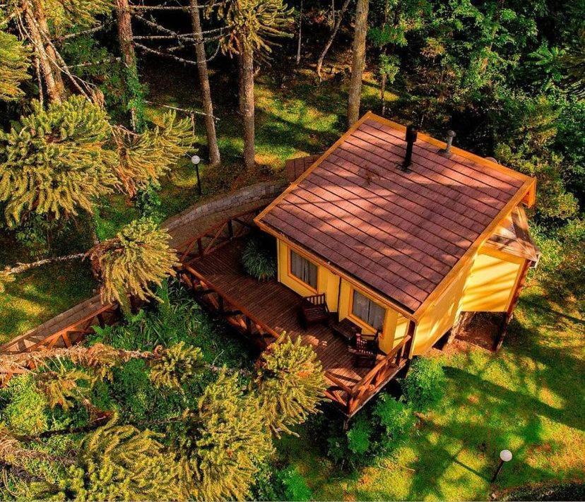 Villa Flor Ecoresort Nova Petropolis Exteriör bild